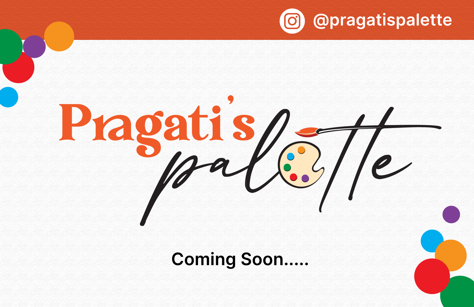 Pragati's Palette Logo